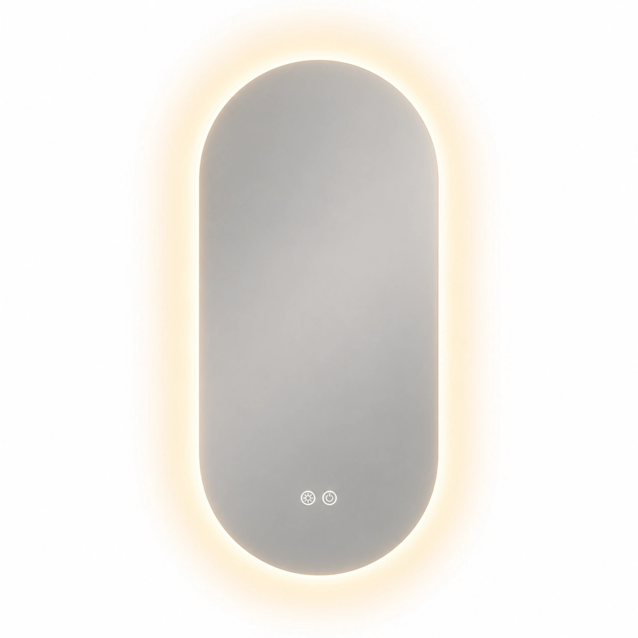 LED spogulis ar apsildes funkciju ALBA, 90 x 45 cm, 2700-6500K, 22W, 2541Lm, IP44
